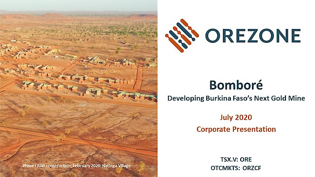 Orezone Corporate Presentation July 2020