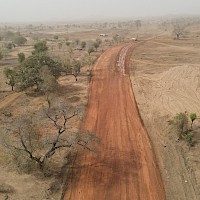 March 2021: Site Access Road