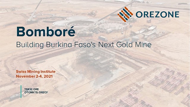 Orezone Swiss Mining Institute Presentation